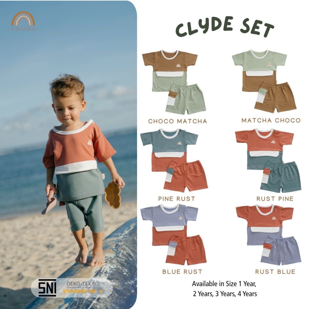 Setelan Bermain Umumu - Clyde Set