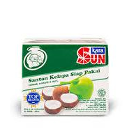 

MURAH !! SANTAI INSTAN Sun Kara Santan Cair 200ml Rasa Alami