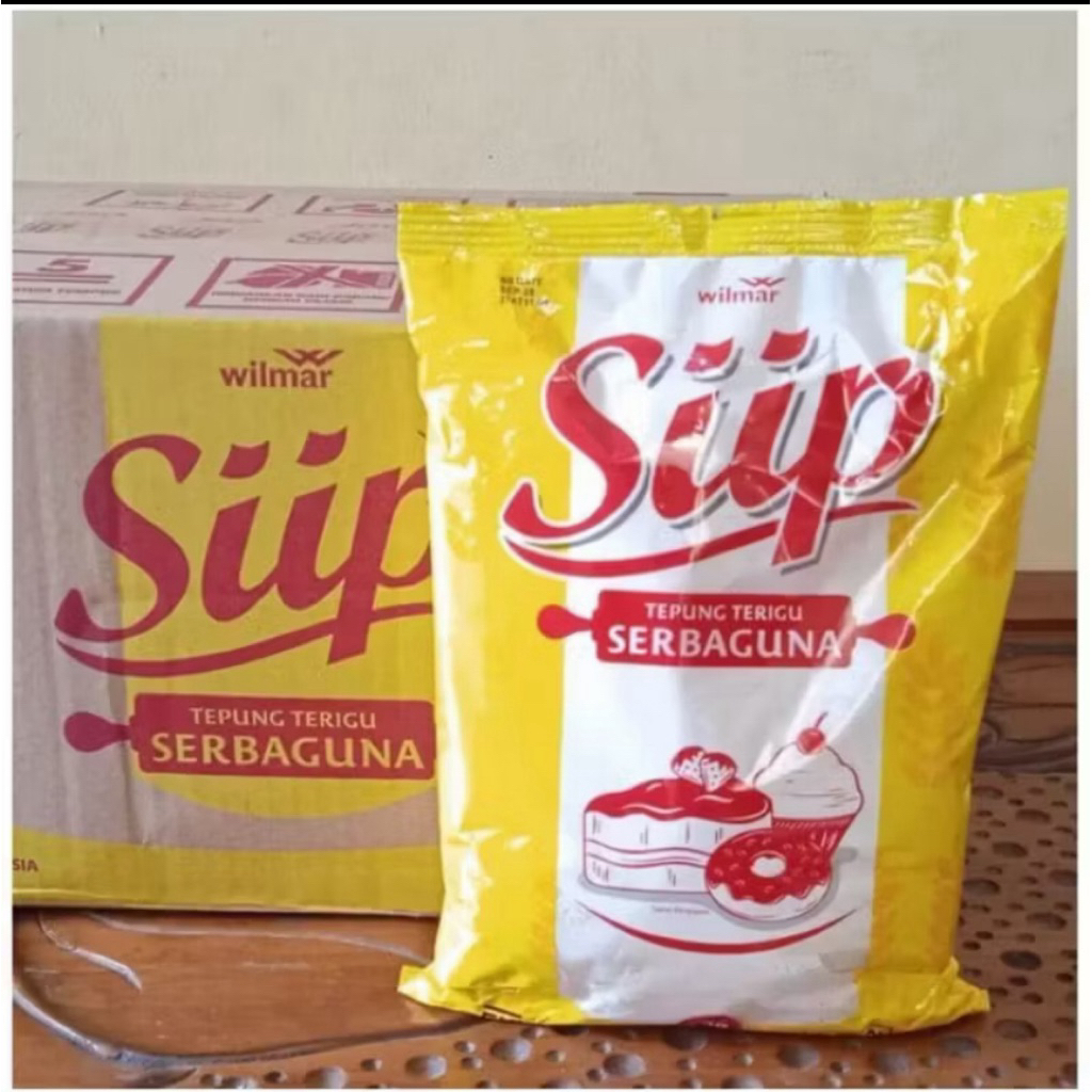 

tepung terigu siip 1 kg KARTON