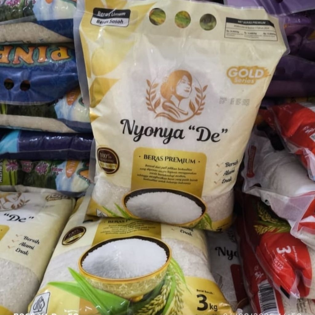 

Beras Nyonya "De" Gold 3kg