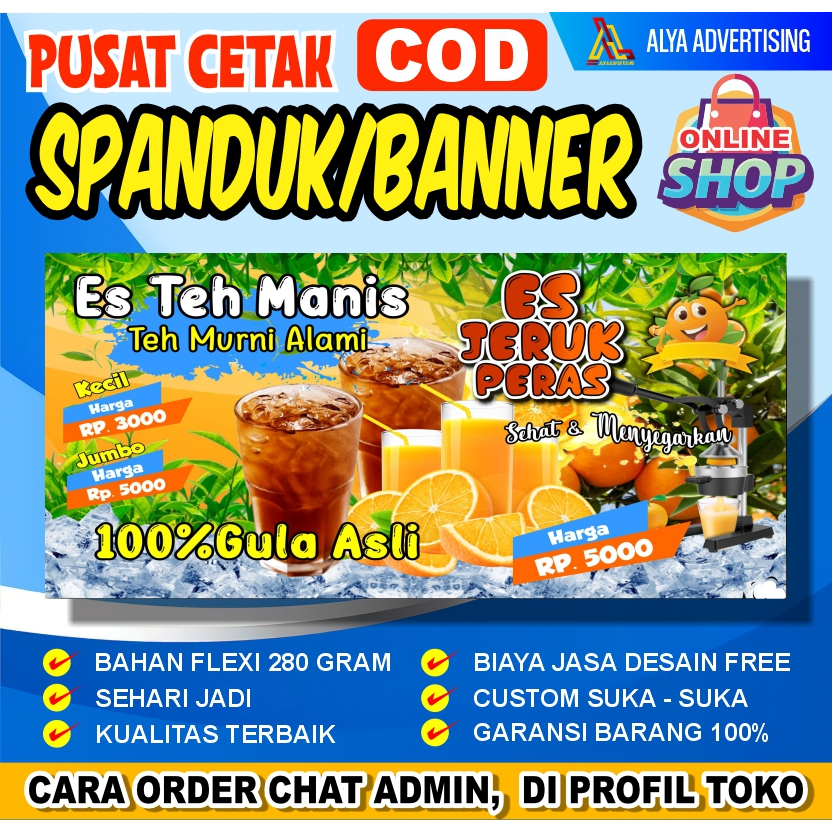 spanduk es teh jumbo 3000 / spanduk es teh jumbo / spanduk es teh jumbo 5000