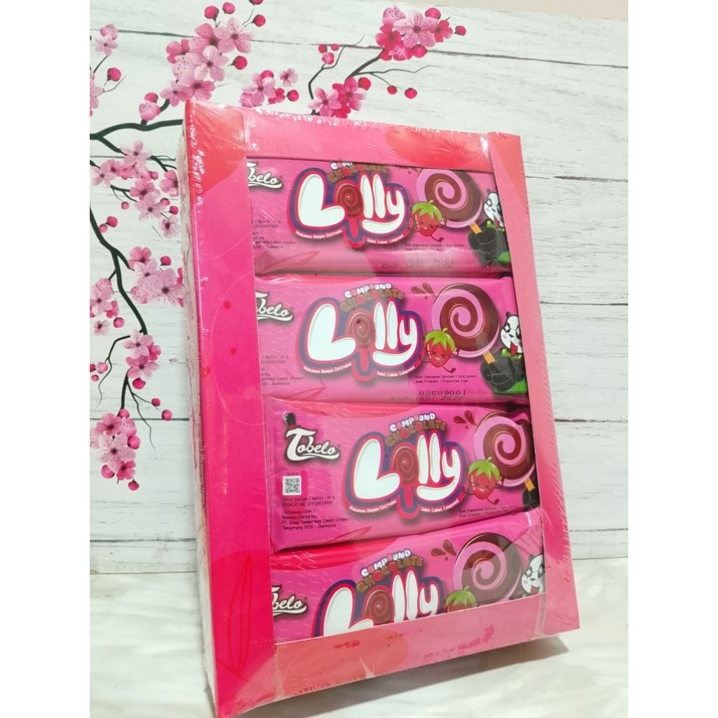 

Coklat Compound Tabelo Lolly 1 Box isi 20 @10gram Exp aman Best Quality