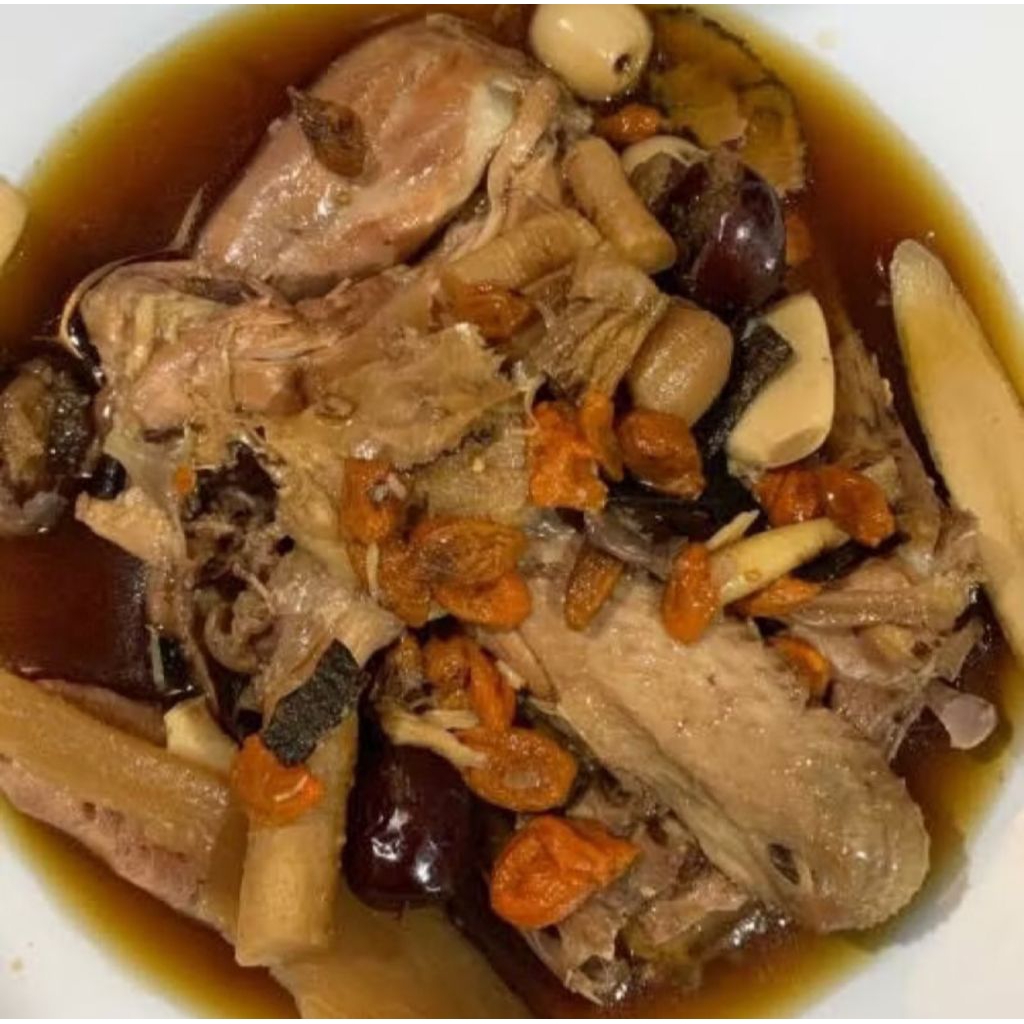 ayam tim herbal tim obat | Cia Po Chinese herbal siap santap