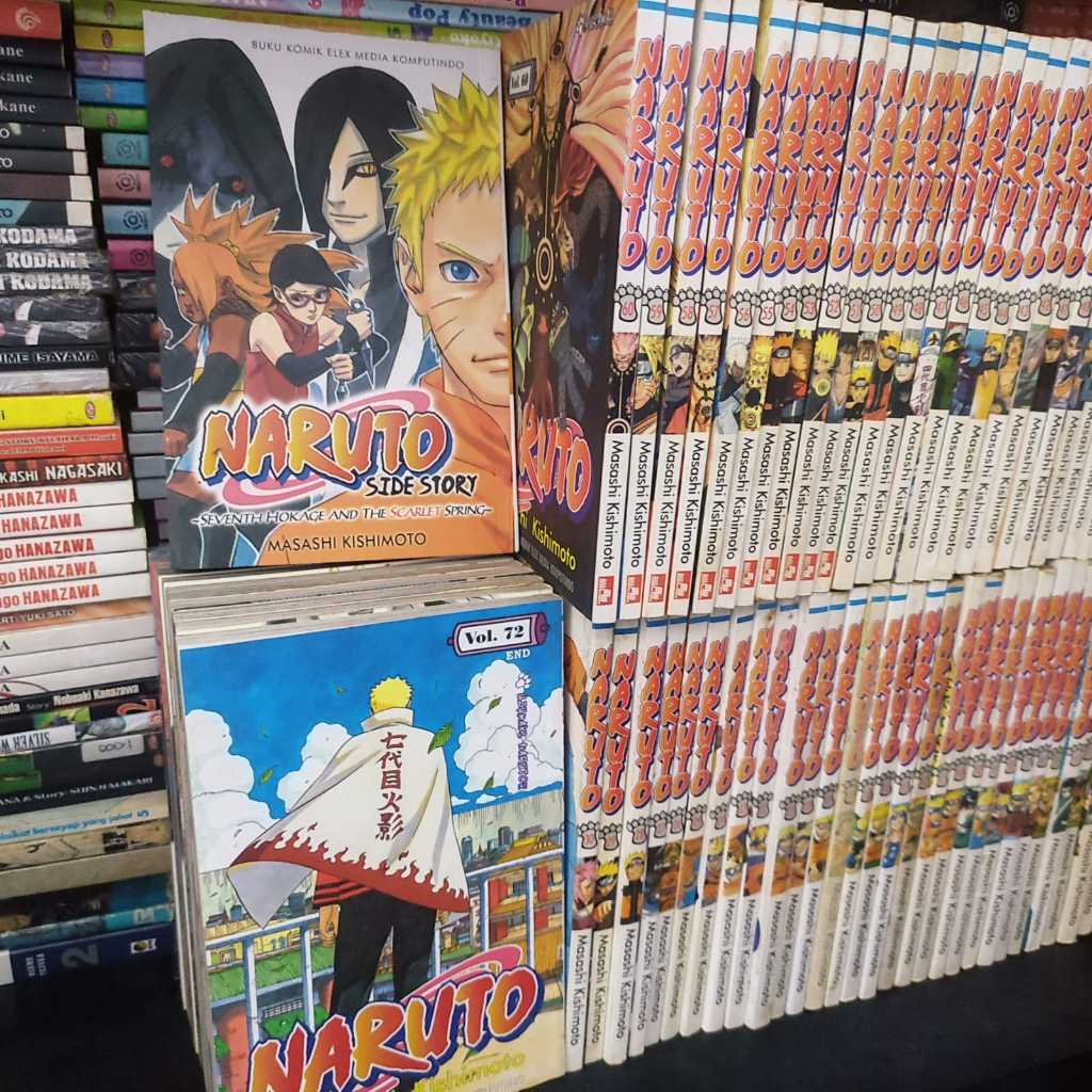 komik Naruto (Set) + SIde story