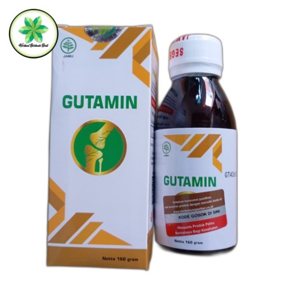 Gutamin Madu Gutamin Asli 100% Original Mengobati Asam Urat Herbal BPOM