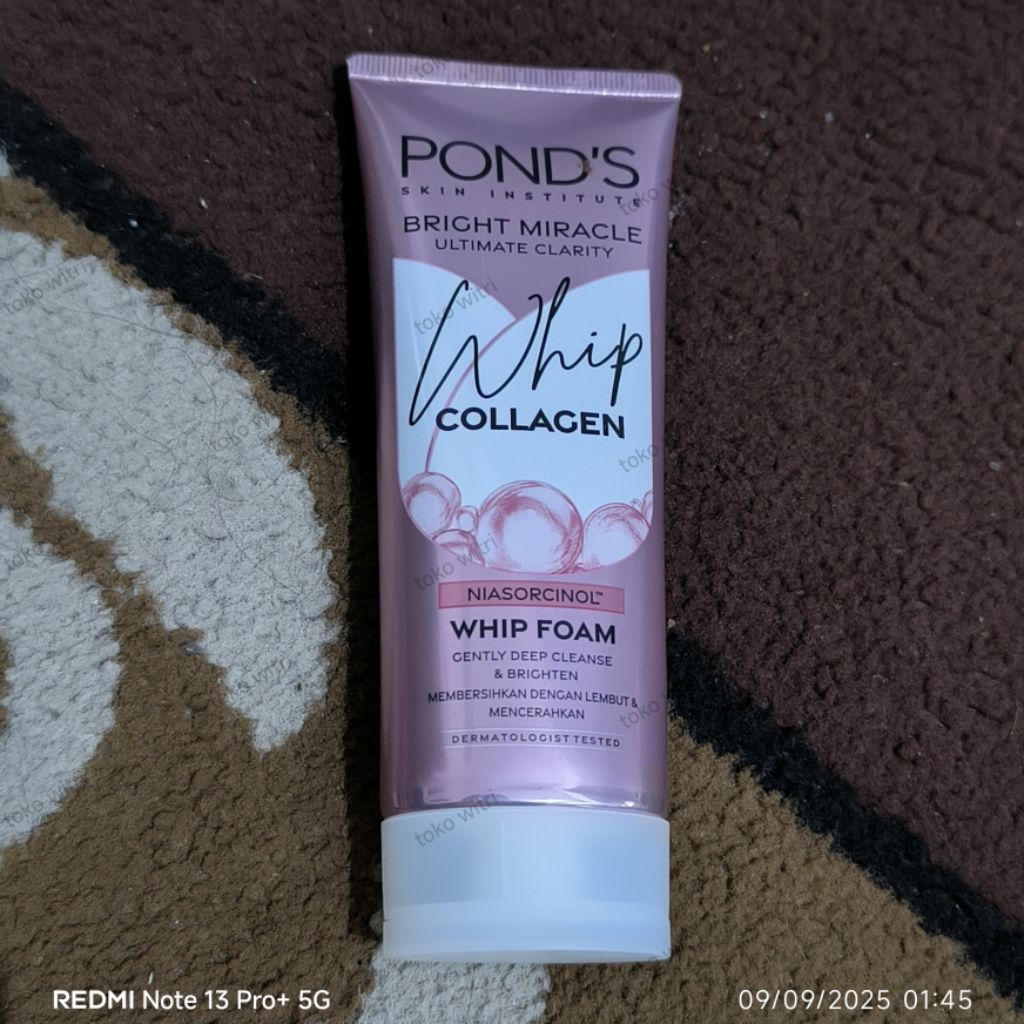 sabun ponds facial foam 100 gram - sabun wajah