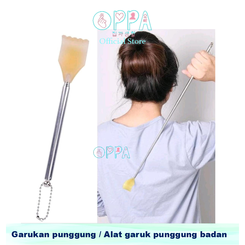 OPPA Garukan punggung / Alat garuk punggung badan gatal bisa panjang pendek penggaruk garuk - garuka