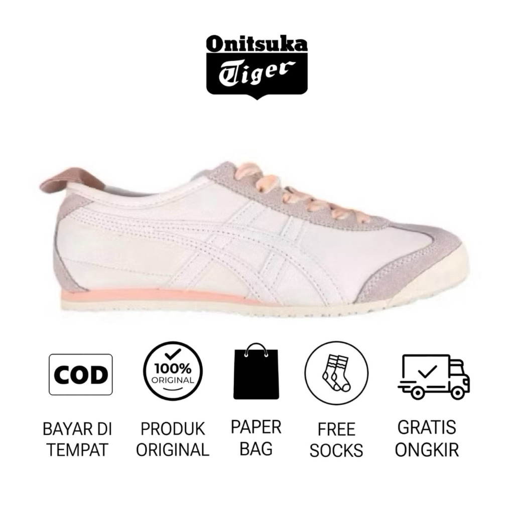 Sepatu Onitsuka indo tali pita Pink /sepatu wanita/ sepatu sneakers