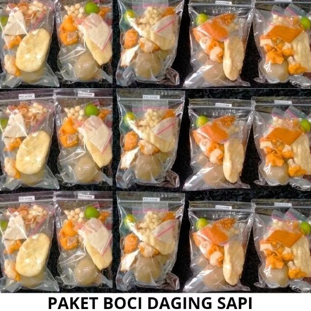 

Baso Aci Granat Pedas 15 Bungkus Isi Daging Cincang - Baso Aci Instan Viral