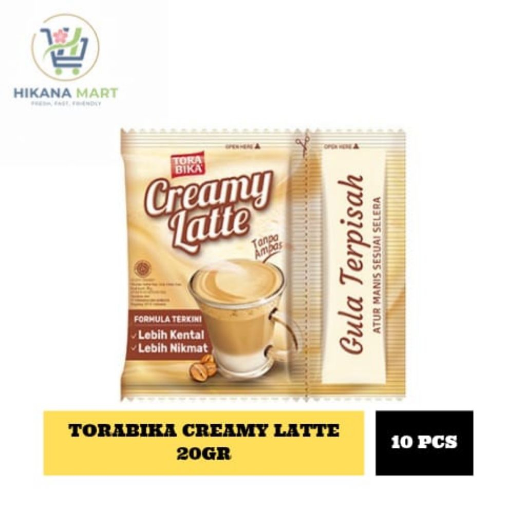 

TORABIKA CREAMY LATTE 20G