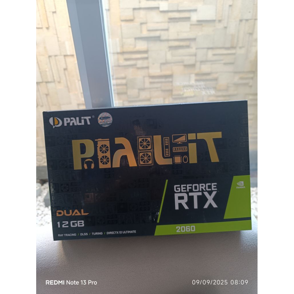 Vga Palit rtx 2060 12 gb. second
