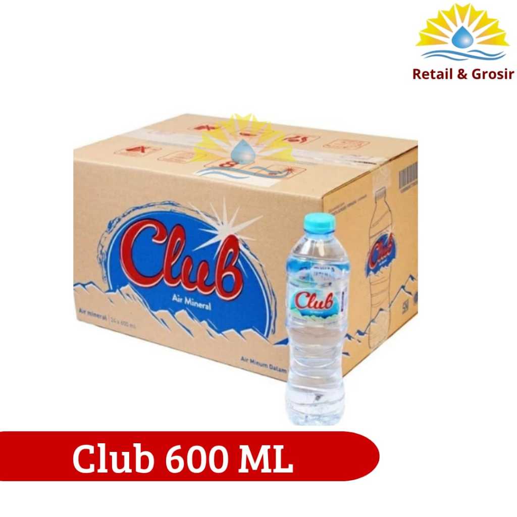 

CLUB 600ML isi 24 pcs