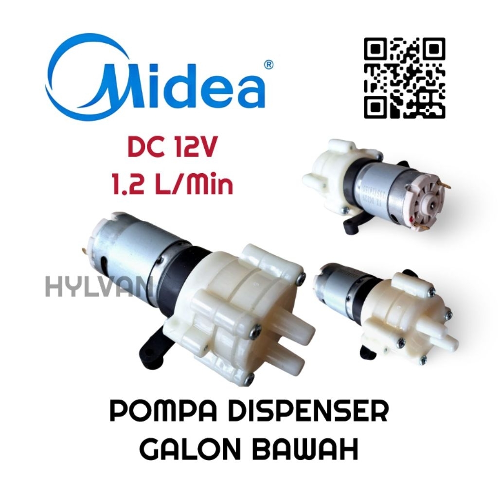 POMPA DISPENSER GALON BAWAH MIDEA