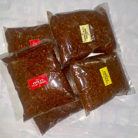 

Sambel Pecel Aji Rasa Asli Nganjuk Jawa Timur | Kemasan Refill Berat 150gr, 200gr, dan 250gr