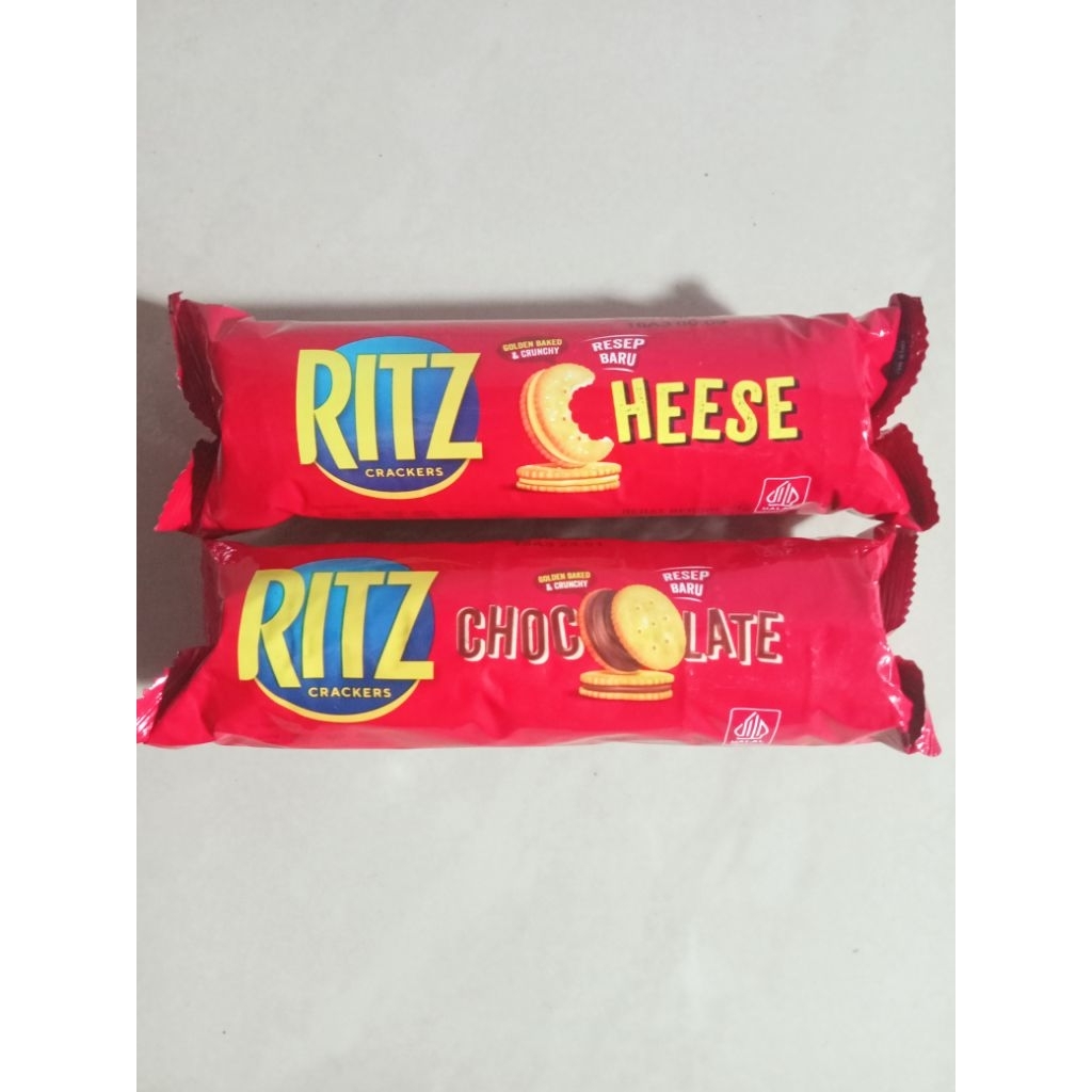 

RITZ Biskuit Sandwich Crackers Cokelat Chocolate & Cheese Keju Cracker 91g 91 g gr