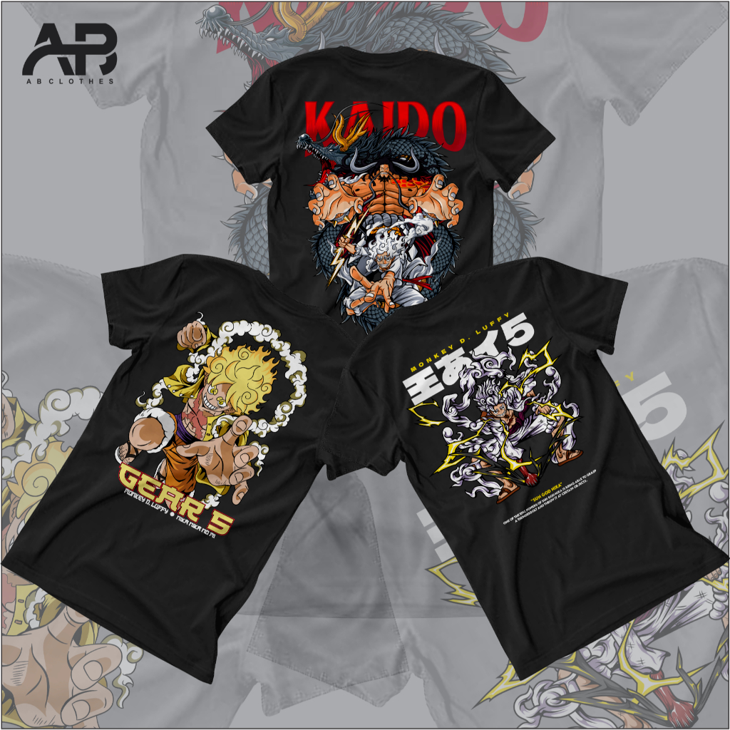 ONE PIECE LUFFY GEAR 5 T-Shirt/Kaos