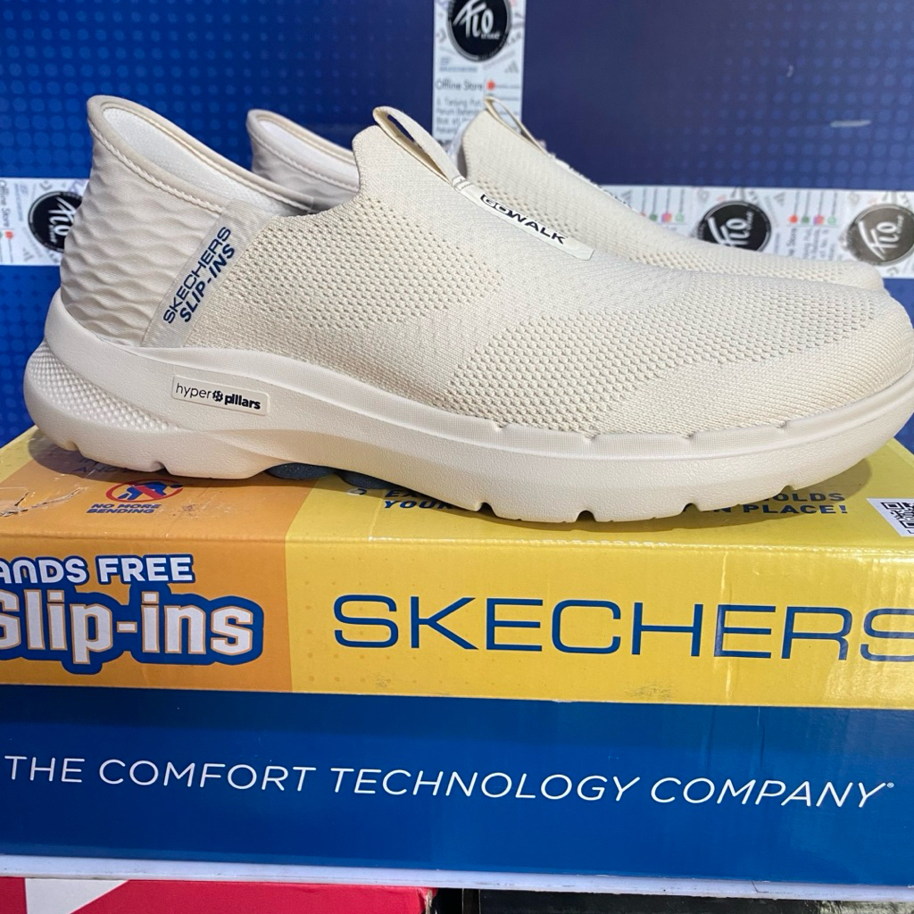 Size 44 42 Sepatu Skechers Original Slip Ins Go Walk 6 Men