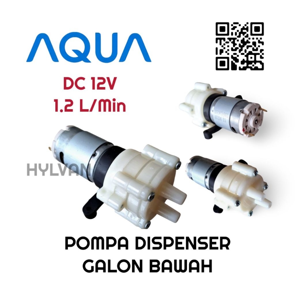POMPA DISPENSER GALON BAWAH AQUA