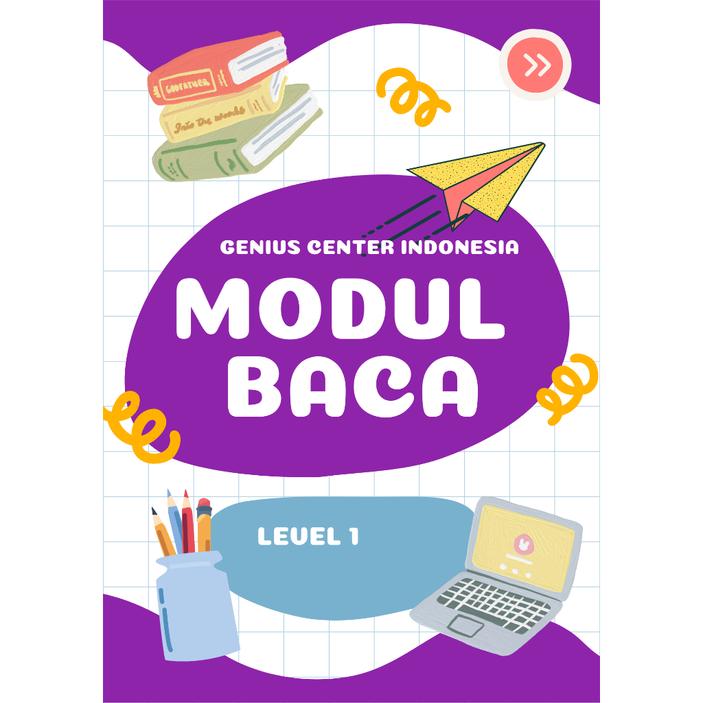 

Genius Center modul baca level 1 Fullcolor Size A4
