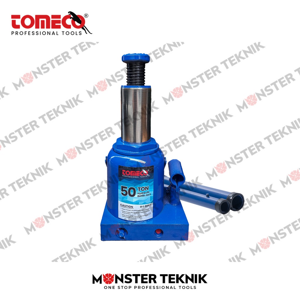 Dongkrak Botol 50Ton Body Pendek Tomeco Hydraulic Bottle Jack