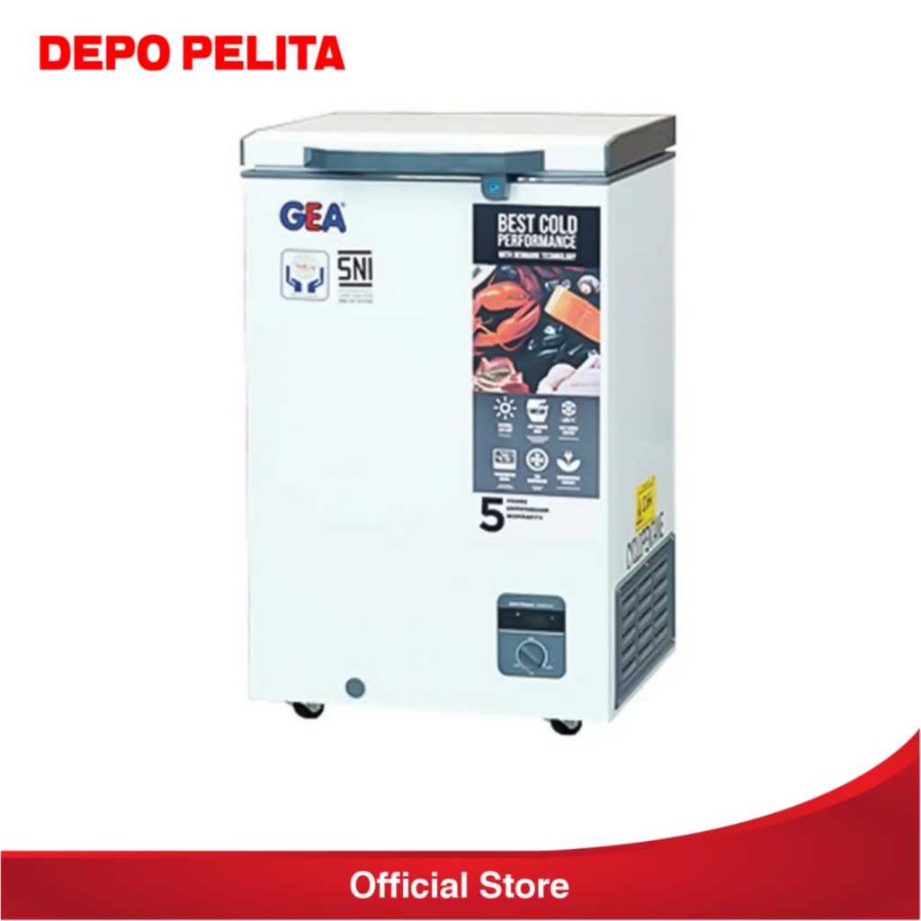 GEA Chest Freezer AB108R 100 Liter