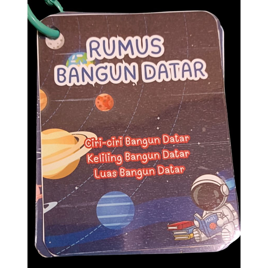 

Flashcard Rumus Bangun Datar (Bisa Pesan Nama)