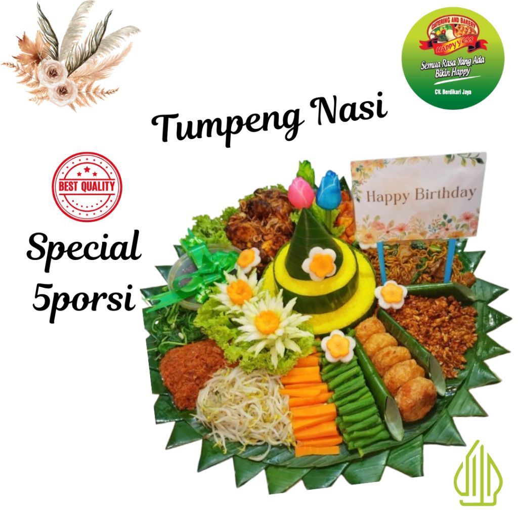 

Tumpeng Nasi Kuning/ Nasi Liwet/ Nasi Ungu/ Nasi Ijo/ Tumpeng Syukuran
