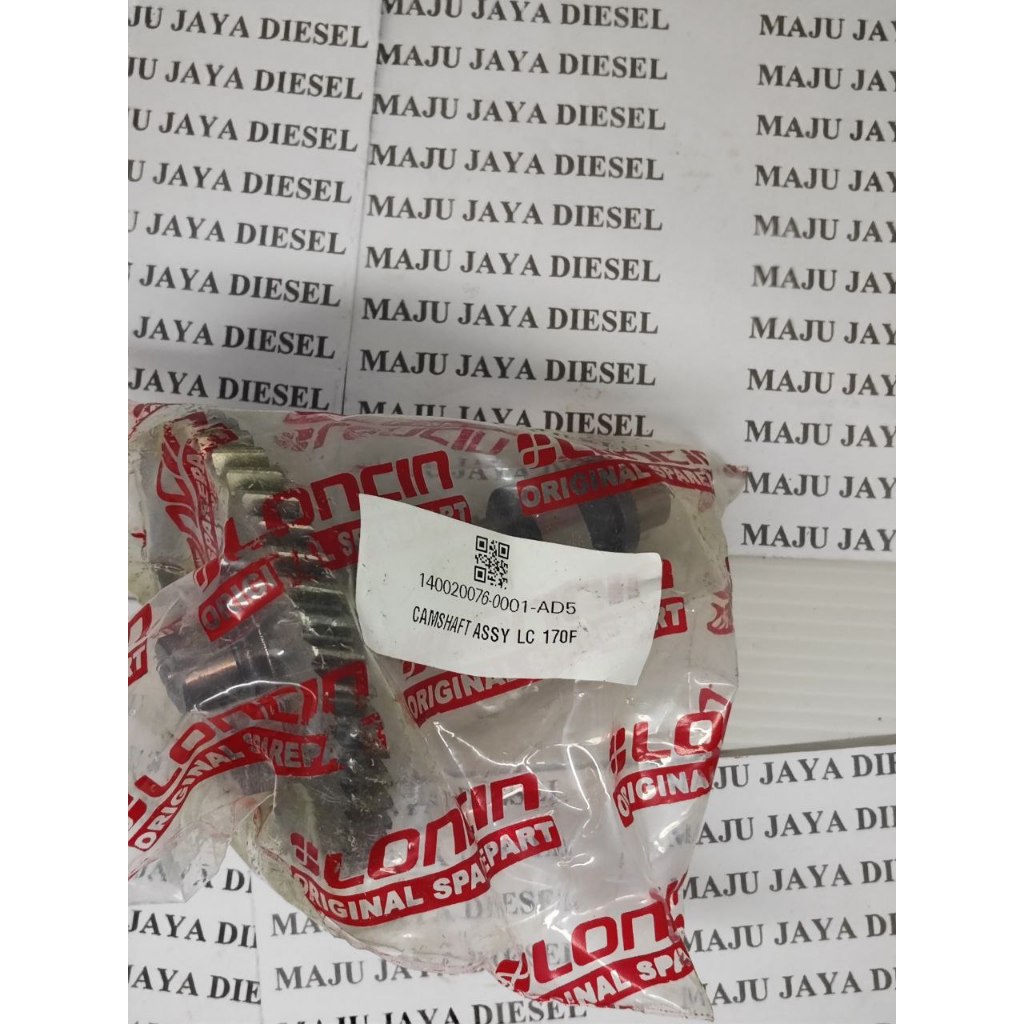 Camshaft Noken As Mesin Penggerak Loncin 7 HP LC170 F (Cepat)