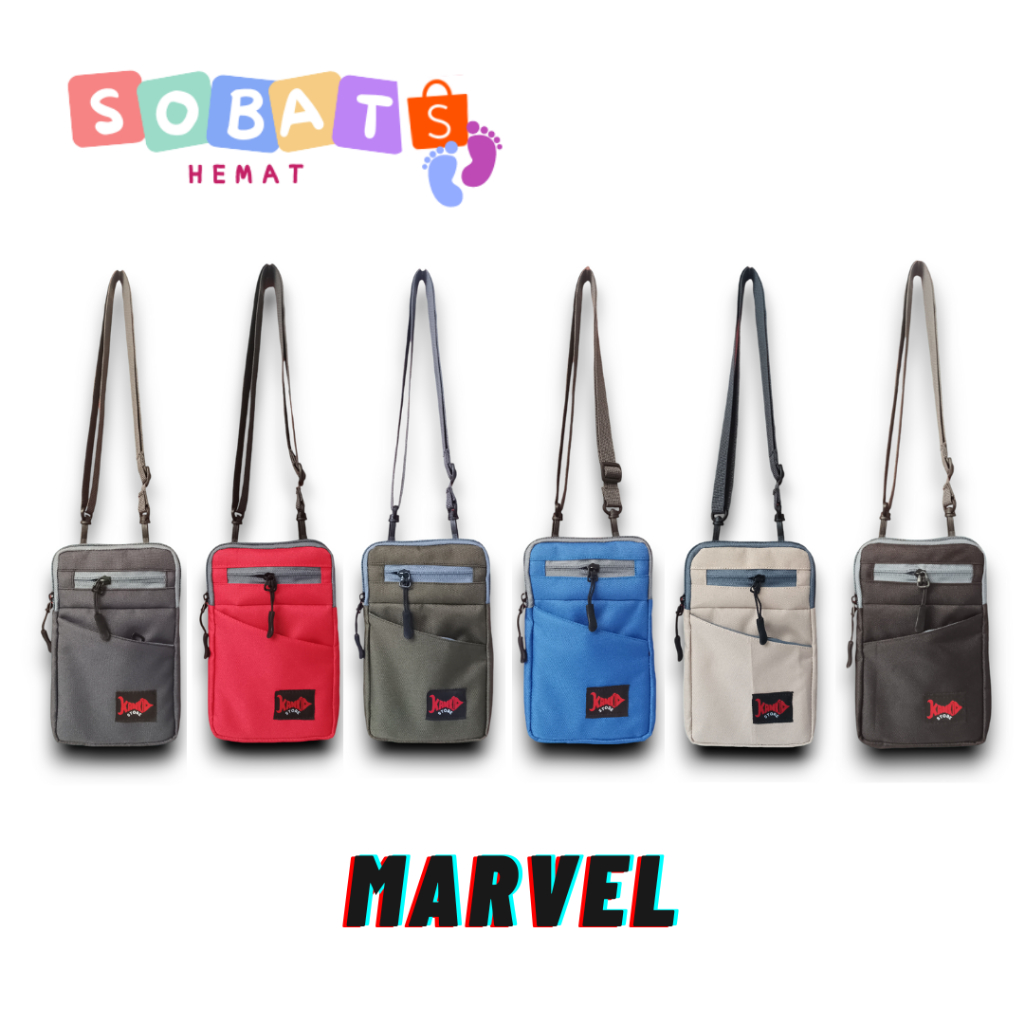 tas selempang mini tas hp pria wanita