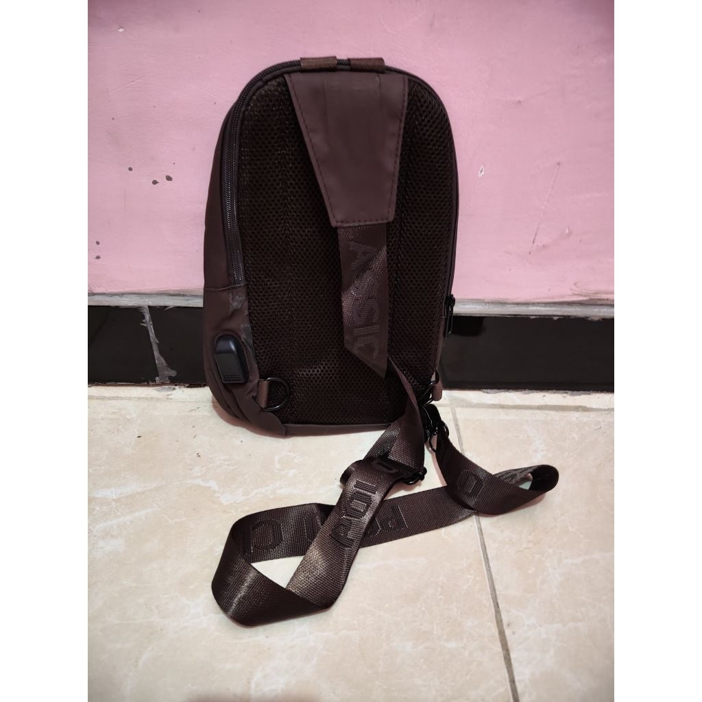 Tas Slempang Sling Bag Pria POLO Original