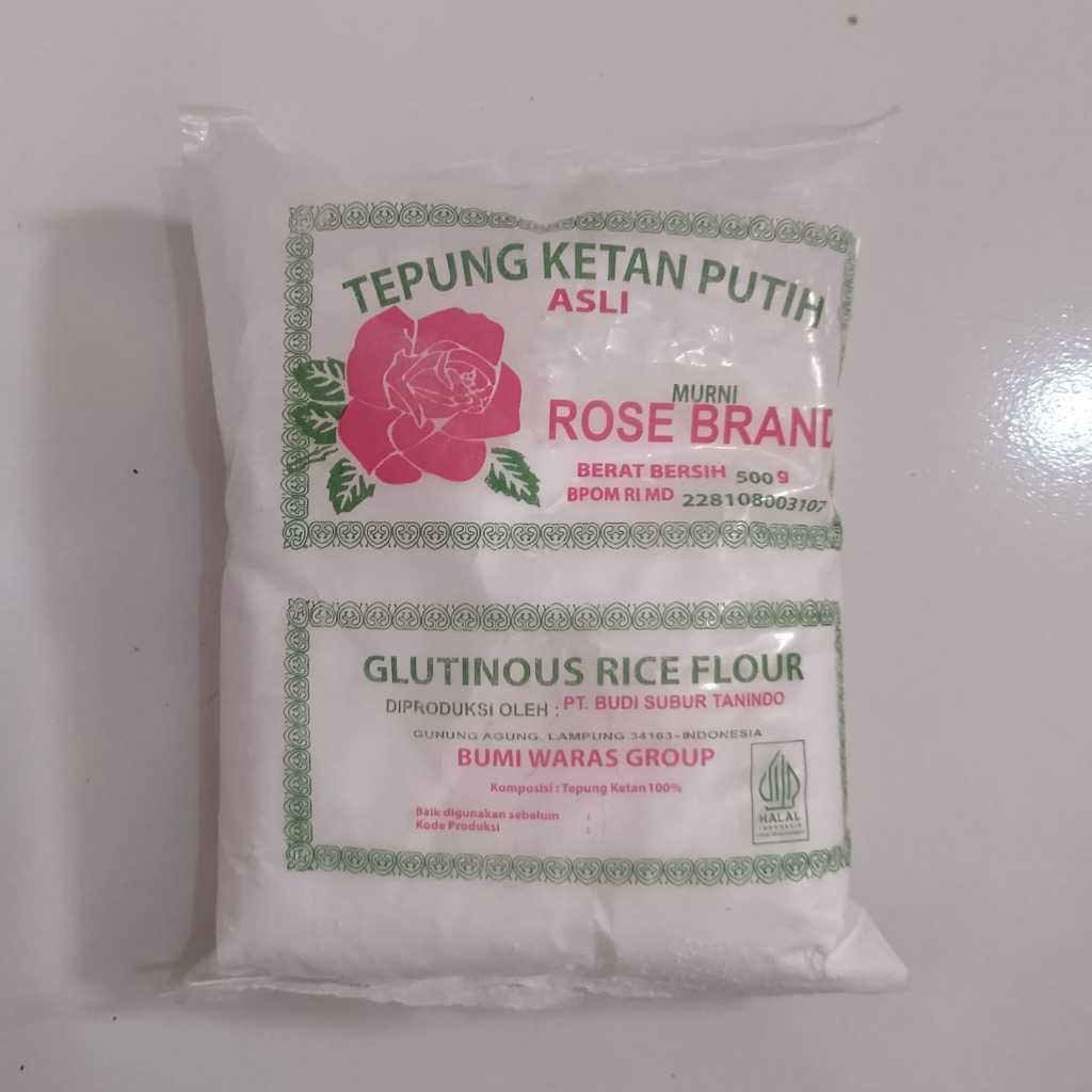 

Rose Brand Tepung Ketan Putih 500g Instan