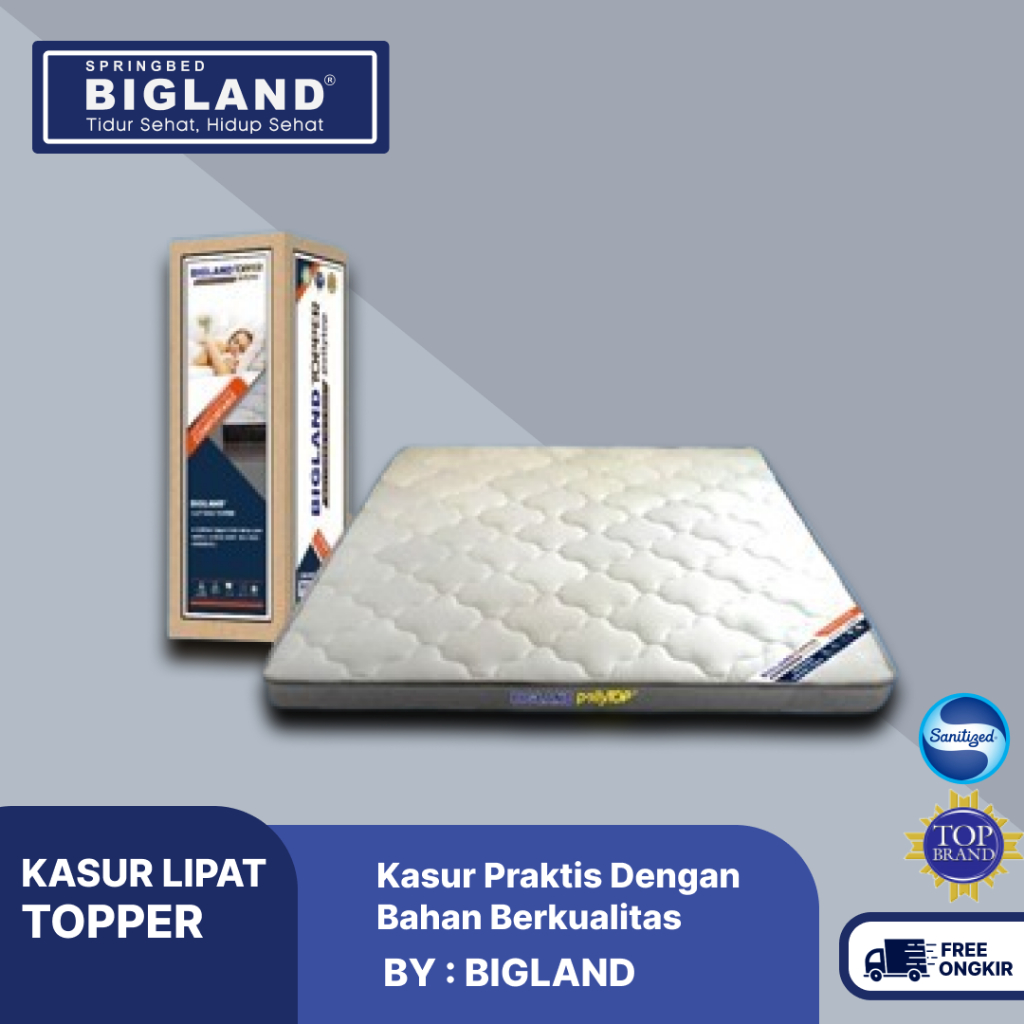 Kasur lipat Topper by Bigland
