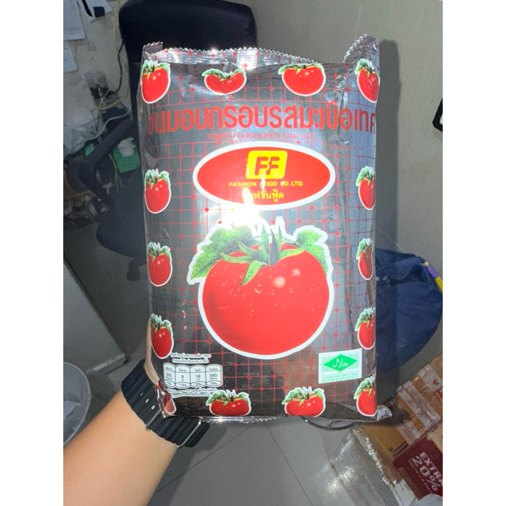 

READY STOCK!!! "SNACK JISOO" Tomato Crackers Thailand Original