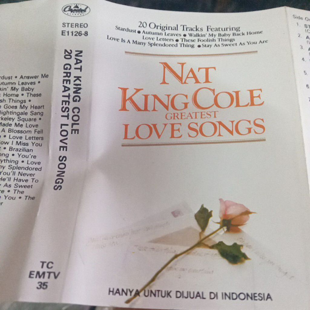 kaset pita NAT KING COLE DC103