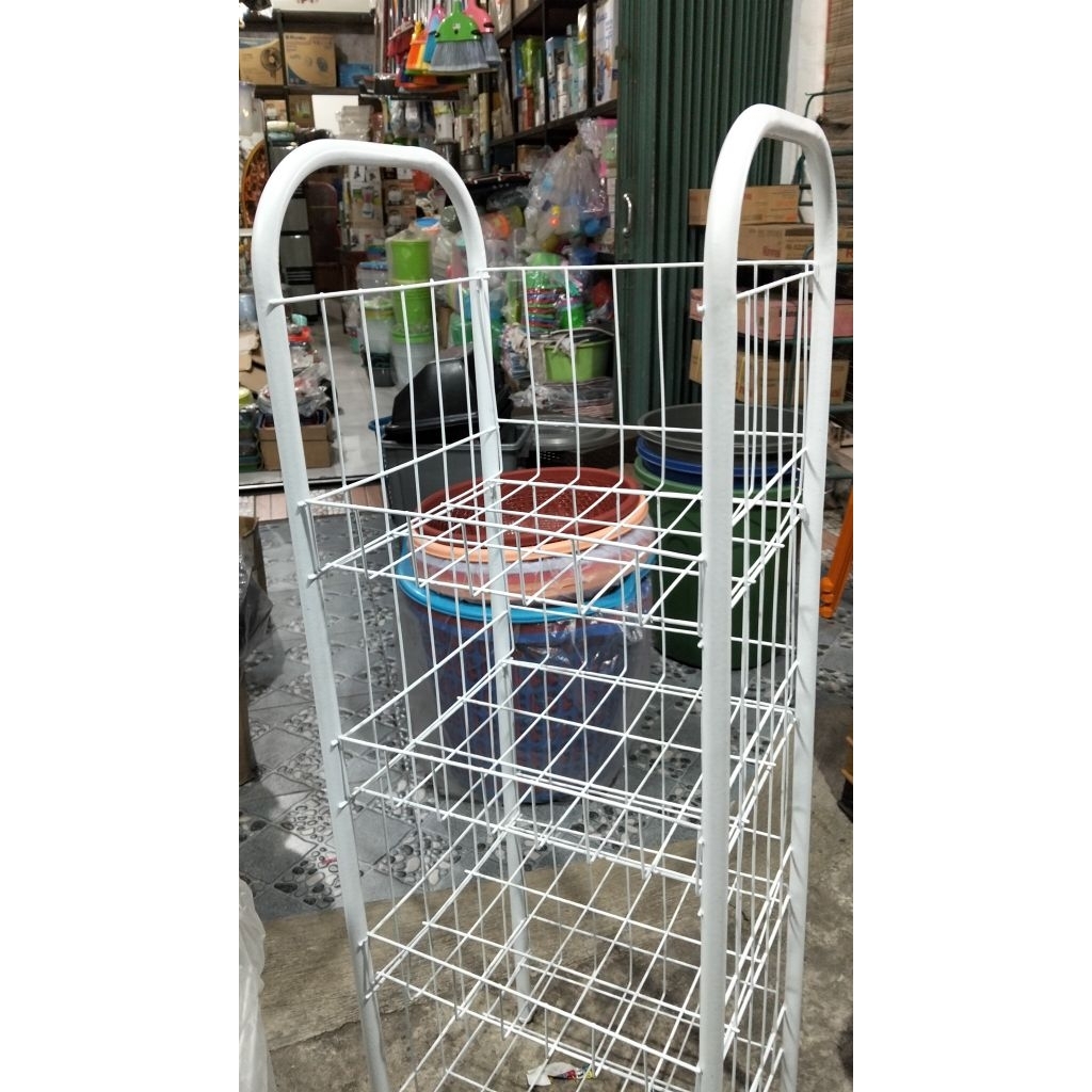 rak ciki besi makanan warung tingkat 4/rak snack tingkat 4