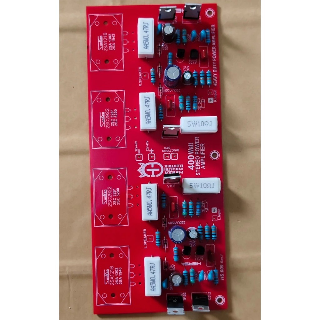 Driver Power Safari 2 x 400 stereo Sanken Driver Sanken 400Watt Stereo