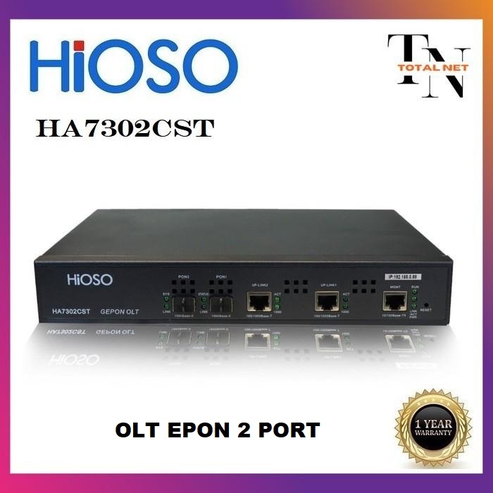 HIOSO HA7302CST OLT EPON 2 PORT