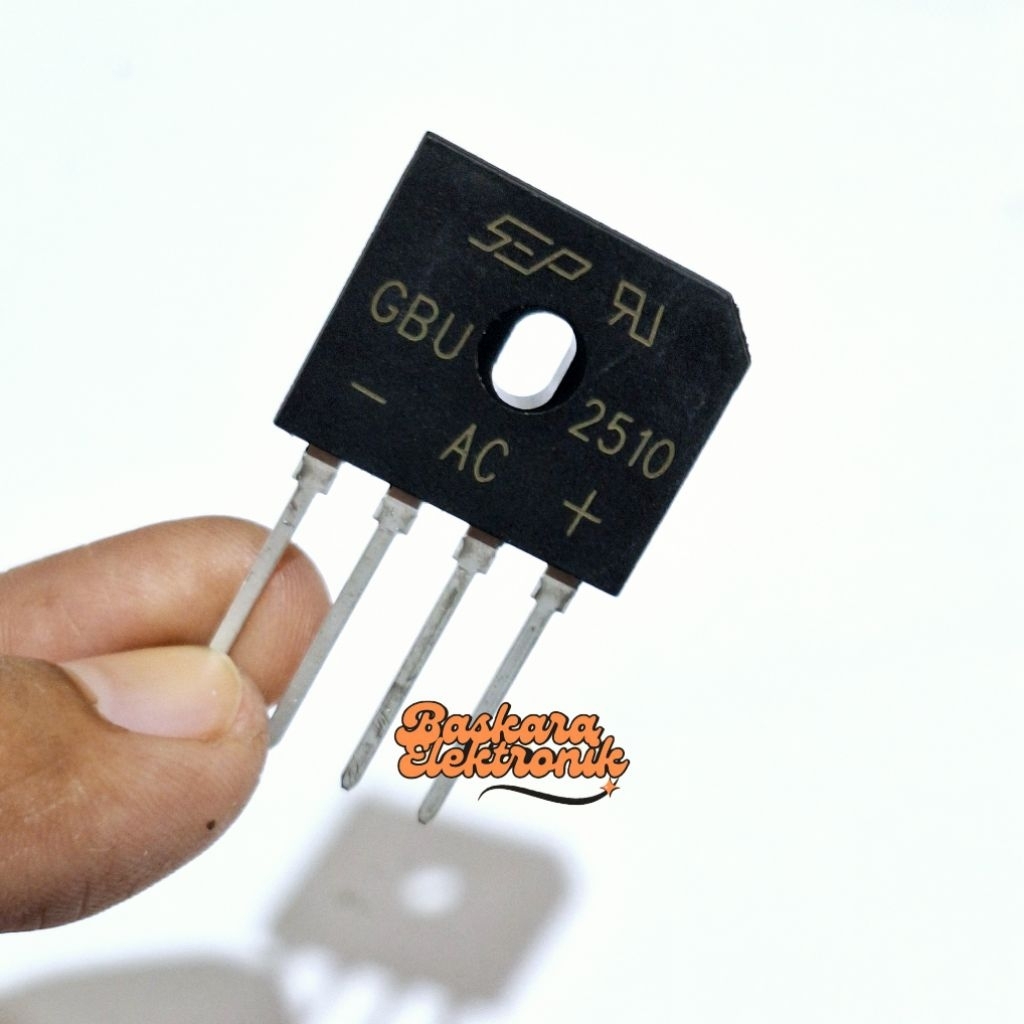 Diode Sisir 25A GBU2510 1000V Dioda Kuprok 25 Ampere GBU 2510