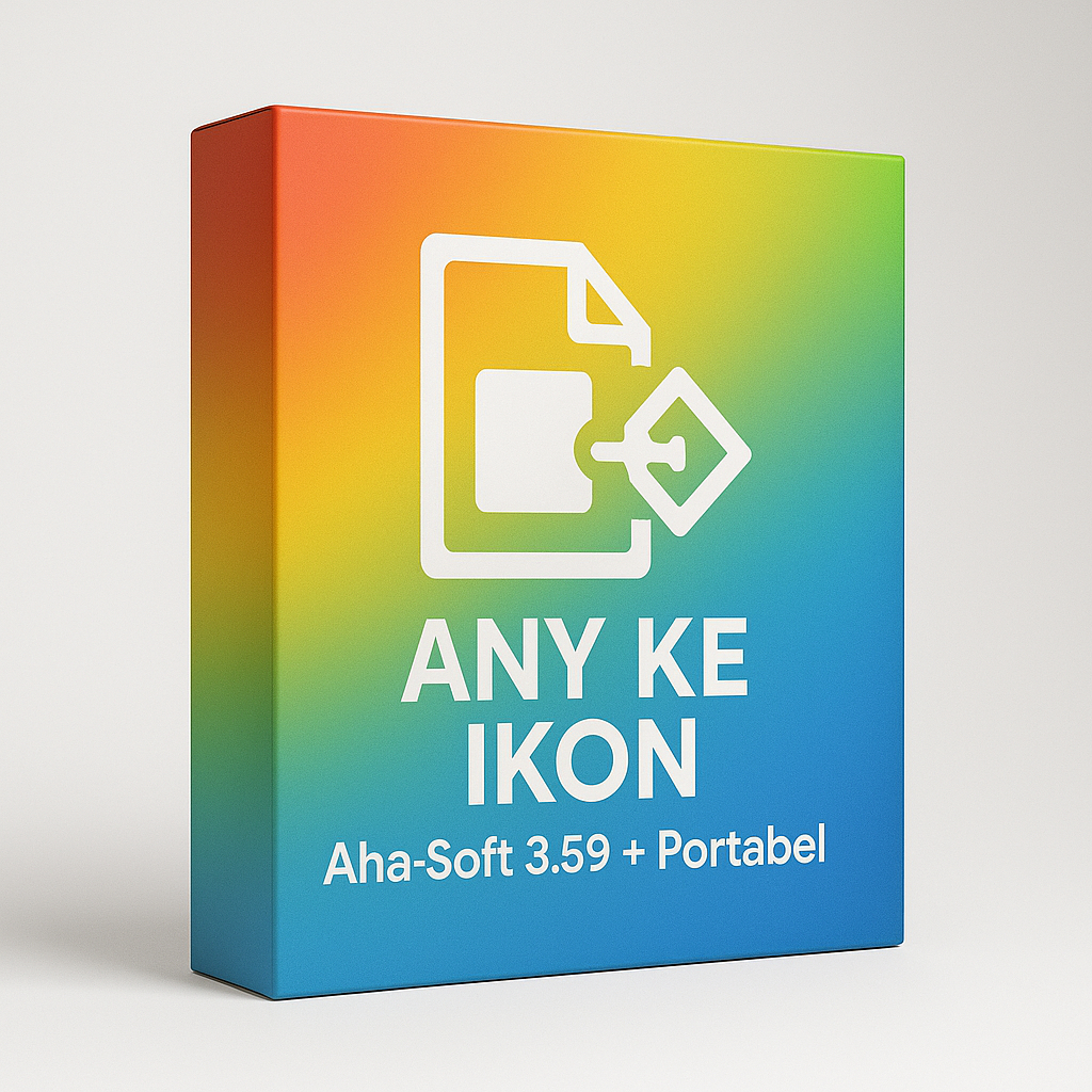Aplikasi Software Aha-Soft Any ke Ikon 3.59 + Portabel – Konversi Ikon Praktis