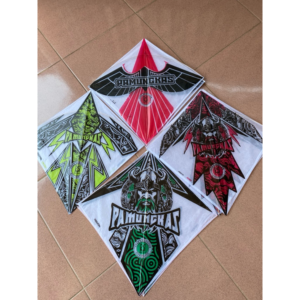 LAYANGAN SUKHOI SUPER 2 WARNA LILITAN ISI 10 pcs