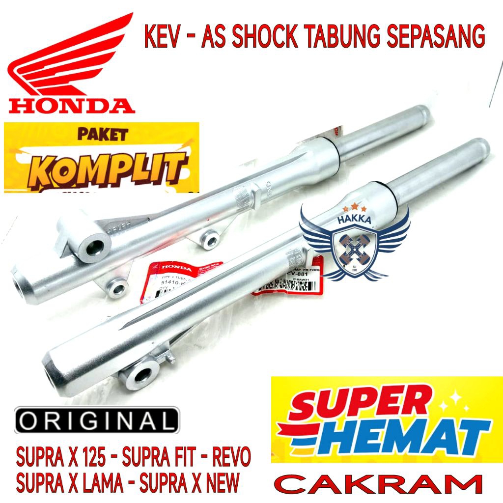 KEV AS SHOCK TABUNG CAKRAM HONDA SUPRA X 125, AS SHOCK TABUNG HONDA SUPRA FIT, AS SHOCK TABUNG HONDA