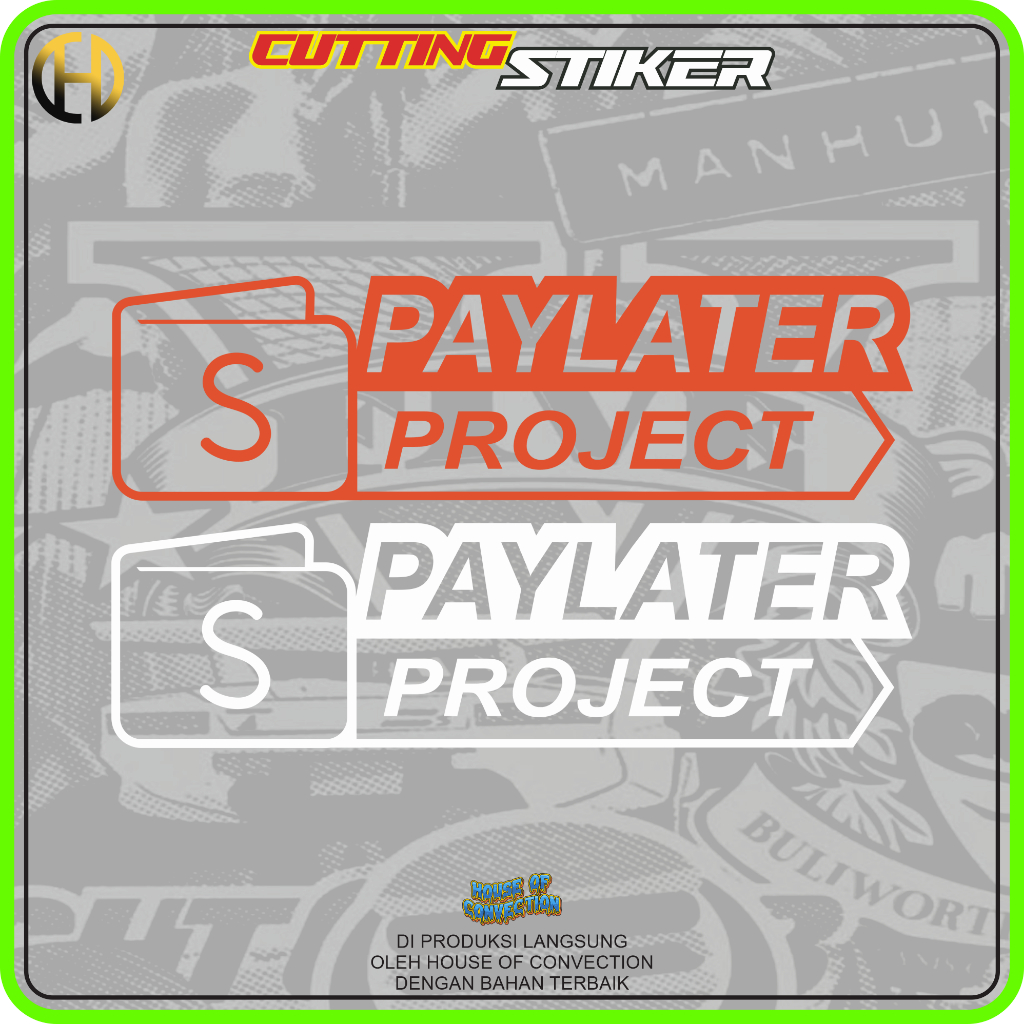 stiker cutting s paylater project shopee