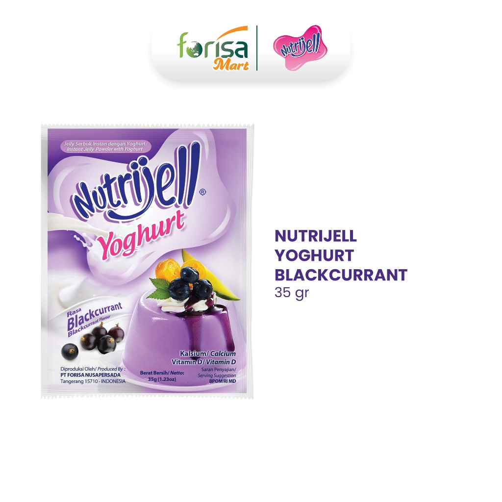 

NUTRIJELL YOGHURT Blackcurrant - 1 Sachet