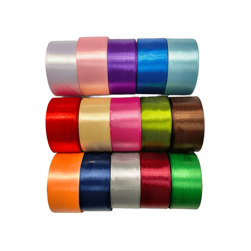 

(Meteran) Pita Satin 1,5 Inch (4 cm) x 18 Meter Pita Elegan Kado Souvenir Buket Dekorasi Hampers