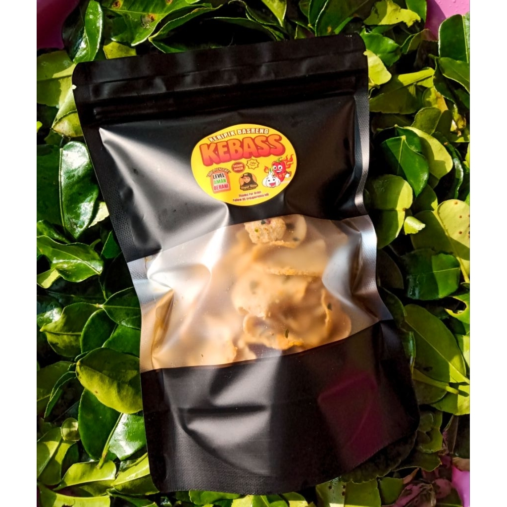 

Basreng Pedas Renyah Daun Jeruk Premium homemade - Kebass Dapurnona