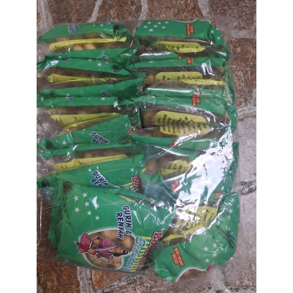 Cemilan borobudur kemasan 20bks