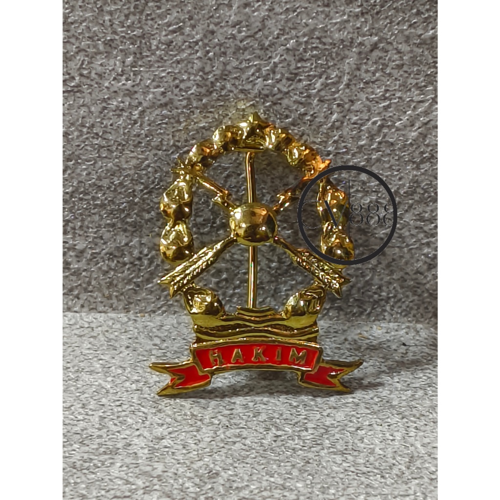 Pin Hakim Tinggi (jarum) - Pin Hakim - Pin Hakim Tinggi Cor Premium