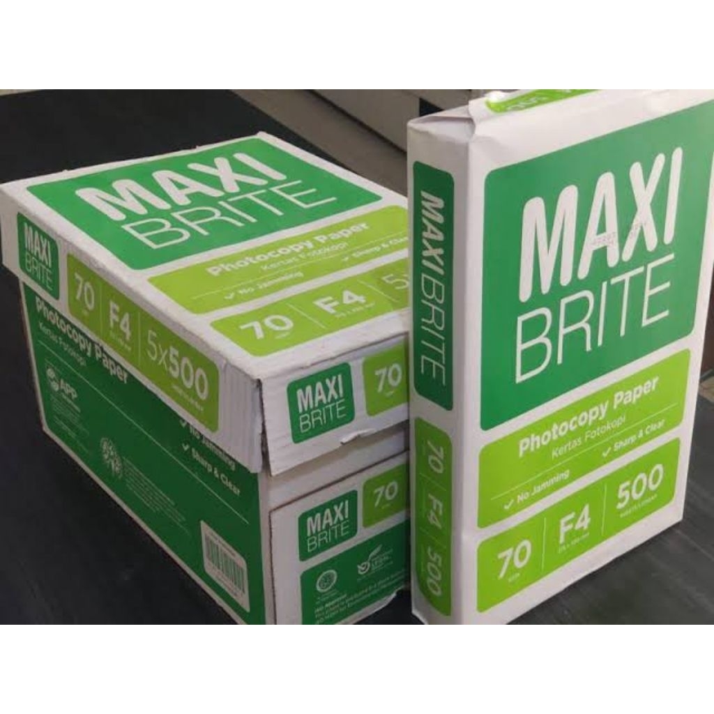 

MAXIBRITE KERTAS HVS 70GR A4
