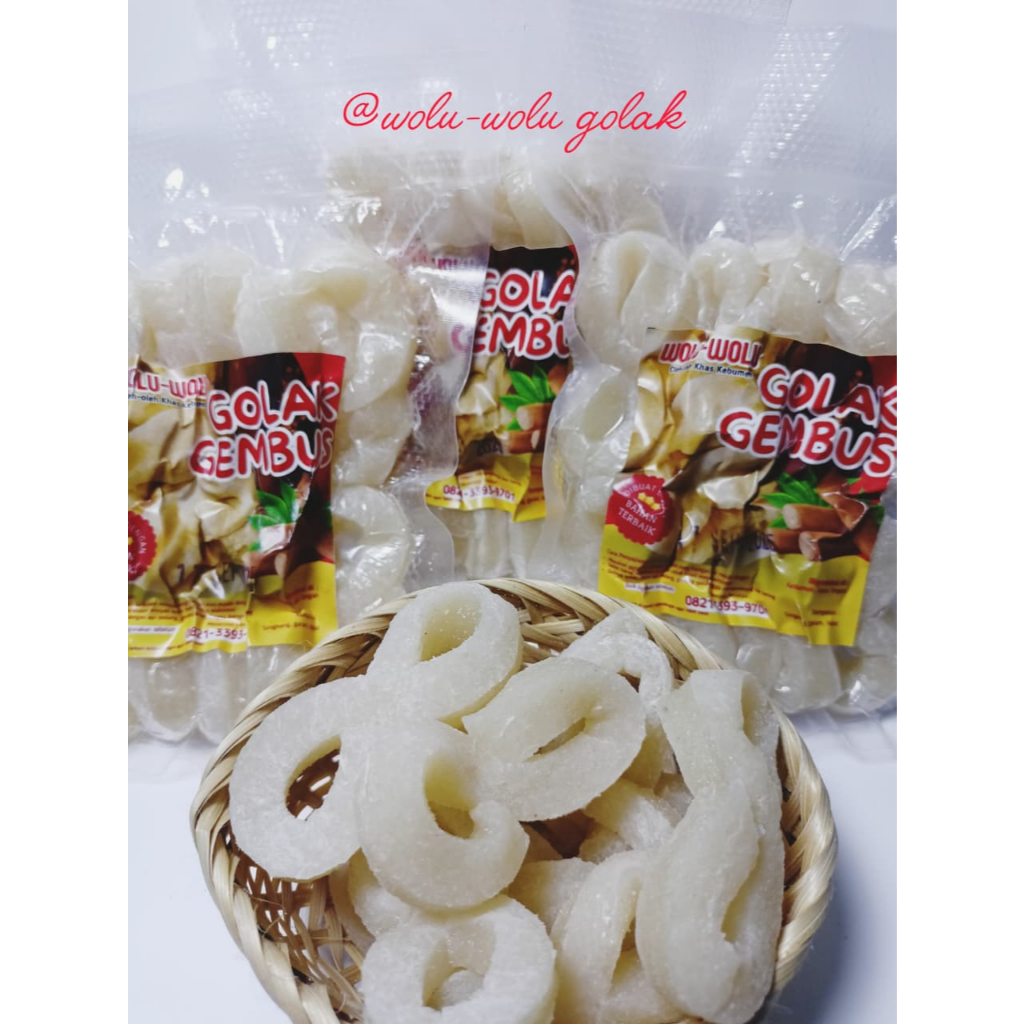 Paket trio Golak gembus vakum khas kebumen I oleh-oleh kebumen