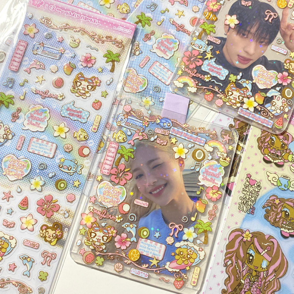 

my gadis pantai deco stickers by zahrageprek